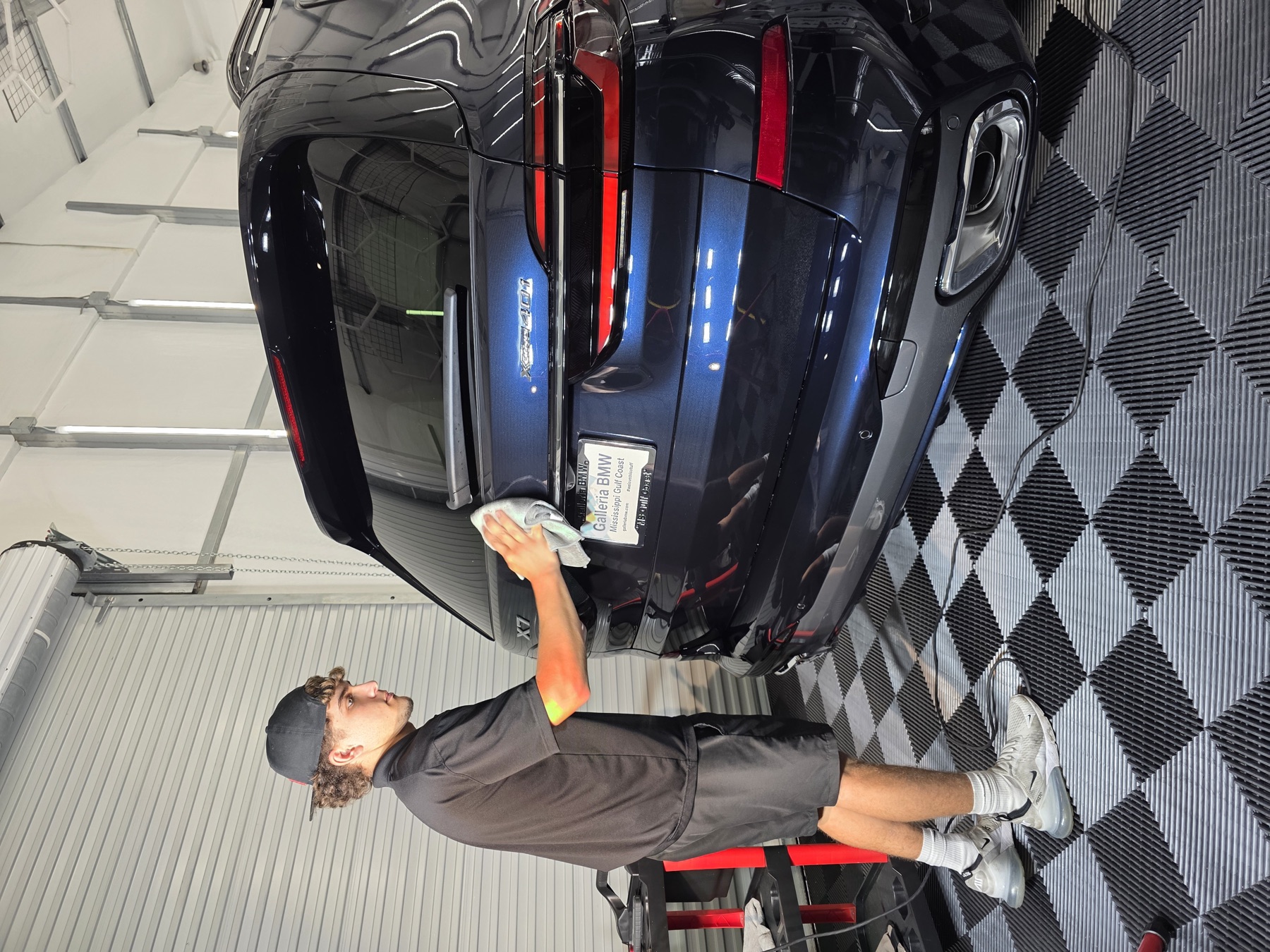 Gtechniq ceramic coating applied in-shop.